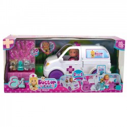 Simba Lalka Doktor Evi Ambulans 2w1 5733488
