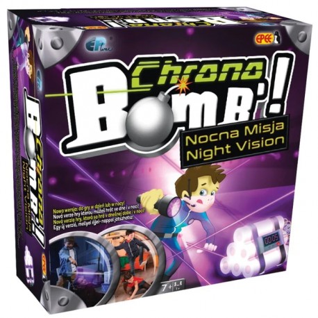 Chrono Bomb – Nocna Misja – Zabawka interaktywna 03472
