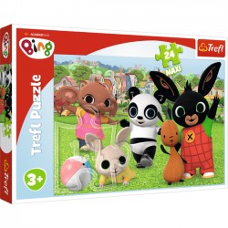 Trefl Puzzle 24 Elementy Zabawa w parku 14306