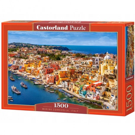 Castorland Puzzle 1500 elementów Marina Corricella 151769
