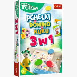 Trefliki 3w1 Domino Pchełki Kuku 01921