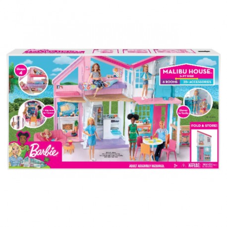Barbie Domek Malibu FXG57