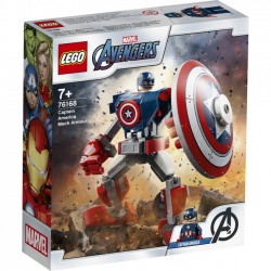 LEGO Super Heroes - Opancerzony mech Kapitana Ameryki 76168