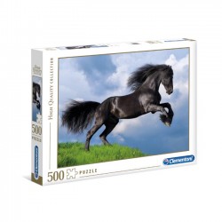 Puzzle 500el. Fresian Black Horse - High Quality Collection 35071