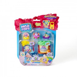 MojiPops Adventure Blister 4 Team Huts 3168