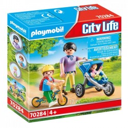 Playmobil - Mama z dziećmi 70284