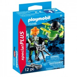 Playmobil - Agent z dronem 70248