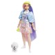 Mattel Lalka Barbie Extra Moda Spódniczka z Pieskiem gvr05