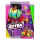 Mattel Lalka Barbie Extra Moda Kolorowe Futro gvr04