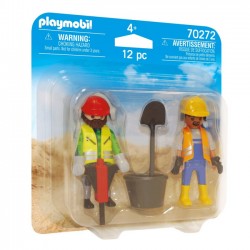 Playmobil - Duo Pack Robotnicy budowlani 70272