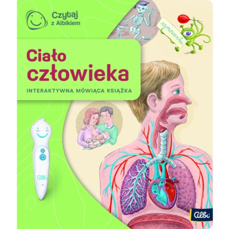 Czytaj z Albikiem. Ludzkie ciało. Interaktywna mówiąca książka