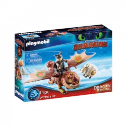 Playmobil Dragon Racing Śledzik i Sztukamięs 70729