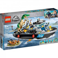 Lego Jurassic World - Barionyks i ucieczka łodzią 76942