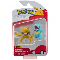 Pokemon Battle Figurki Bitewne Abra&Totodile  95007