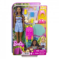 Barbie Kemping Barbie Brooklyn Lalka i Akcesoria HDF74