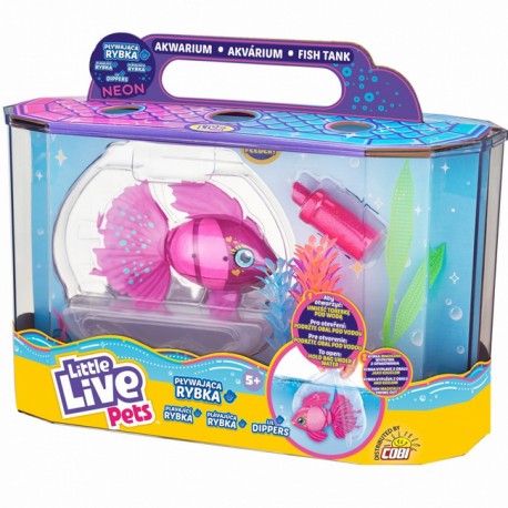 Cobi Little Live Pets 26164 Akwarium i pływająca rybka