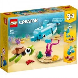 LEGO 31128 Creator 3w1 - Delfin i żółw