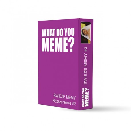 What Do You Meme? Extra paka No 2 - 25 memów + 90 kart
