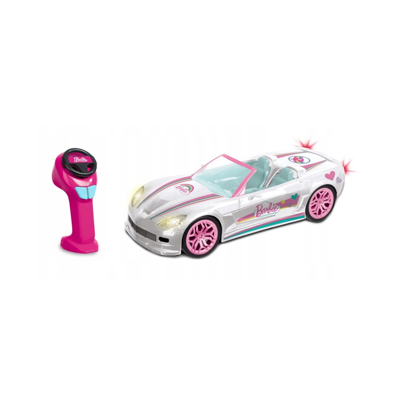 Barbie Biały Kabriolet Auto Zdalnie Sterowane miastozabawek.pl