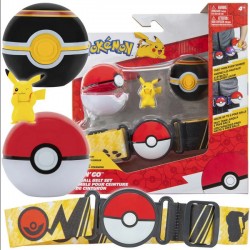 Pokemon Clip'N'Go Pas Trenera PokeBall Figurka Pikachu