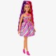 Barbie Totally Hair - Lalka z długimi włosami + modowe akcesoria