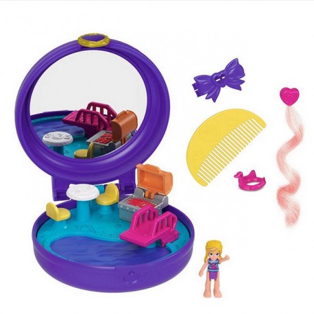 Matel Polly Pocket Puzdereczko z akcesoriami Basen