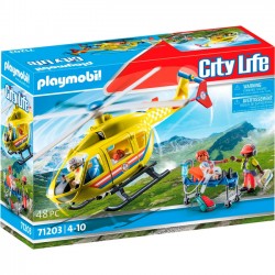 Playmobil Zestaw City Life 71203 Helikopter ratunkowy