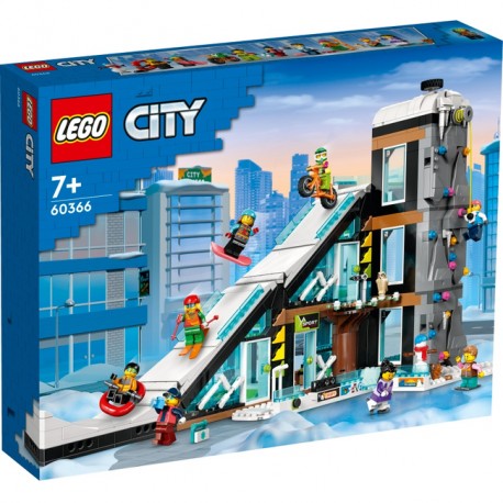 LEGO City 60366 Centrum narciarskie i wspinaczkowe