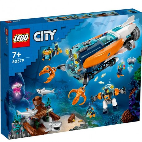 LEGO City 60379 Łódź podwodna badacza dna morskiego