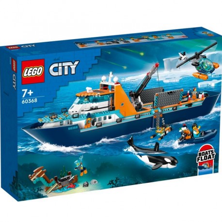 LEGO City 60368 Łódź badacza Arktyki
