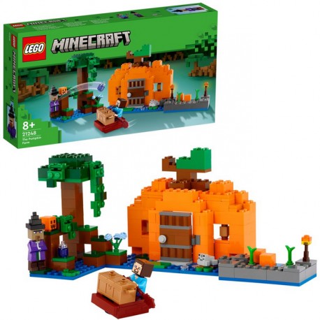 LEGO Minecraft Dyniowa farma