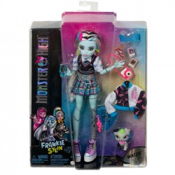 Monster High - Lalka podstawowa Frankie Stein + zwierzątko