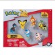 Figurki Jazwares Pokemon bitewne Multipack (Pichu, Deino, Jigglypuff, Turtwig, Piplup, Chimchar) Seria 5