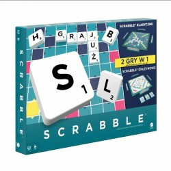 NOWE Scrabble 2w1 - Scrabble Klasyczne + Scrabble Drużynowe