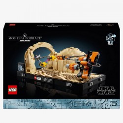 LEGO Star Wars 75380 Diorama: Wyścig ścigaczy w Mos Espa
