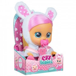 Cry Babies - Płacząca lalka Dressy Coney z włosami