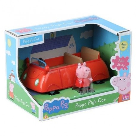 Świnka Peppa Auto z figurką Tm toys