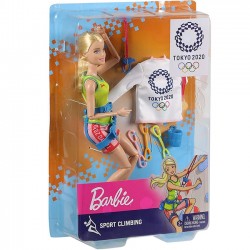 Lalka Barbie Olimpijka Wspinaczka