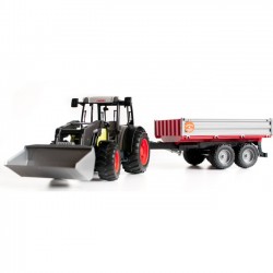 BRUDER Traktor Claas Nectis 267F z ładowarka