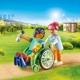 Pacjent na wózku inwalidzkim